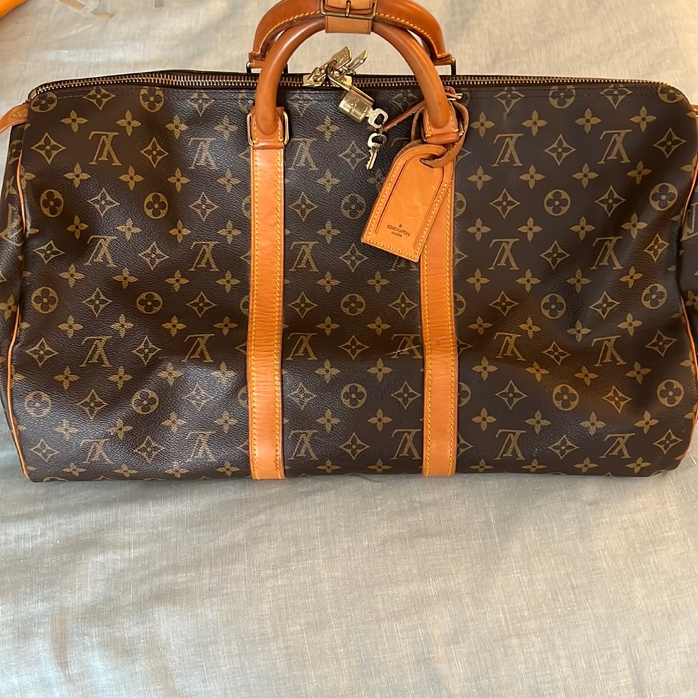Louis Vuitton Keepall Bag monogram canvas